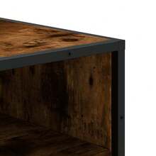 vidaXL Schuhschrank Aus Räuchereiche 48x38x97,5 Cm Holzwerkstoff - Gelb - Übersicht 7
