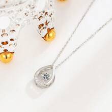 925 Sterling Silver Star Pendant Necklace, Elegant, Versatile, Luxurious, Romantic, Suitable For Parties, Dates, Gifts, Daily Wear