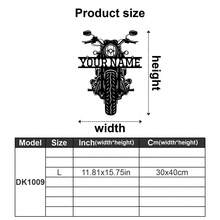 1 pièce Panneau métallique personnalisé pour moto, décoration murale de garage personnalisée, panneau de garage, panneau métallique pour couple de moto, œuvre d'art métallique pour moto - Cadeau pour les motards, Cadeau, Décoration pour couple de moto, Cadeau de mariage pour moto, Cadeau de Noël, Cadeau pour le père, le mari et le petit ami - Multicolore - Voir 46