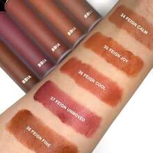 Bbia Last Velvet Lip Tint - Soft & Creamy Matte Finish Lip Stain, Blur Effect With Velvety Texture, Long-Lasting, High Pigment, Lightweight, Non-Drying, Korean Lip Makeup-V37 FEIGN UNMOVED - Hành động bình tĩnh và điềm tĩnh - Xem 3