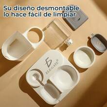 ELE-GATE Alimentador Automático 2 en 1 para Mascotas – Dispensador de Agua y Croquetas - Multicolor - Ver 6