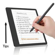 10pcs Touch Pen Nib Replacement, Compatible With Kindle Scribe Pen - Black - View 4