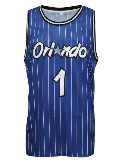 Camisa de basquete masculina azul 1, casual, bordada e costurada, gola redonda, colete esportivo para festa