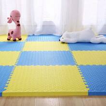 4PCS EVA Foam Mat Floor Mats Interlocking Heavy Duty Puzzle Baby Kids Playmat,Interlocking Floor Mats For Gym Equipment