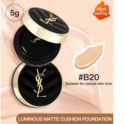 Yves Saint Laurent Kem nền LE CUSHION SKIN INK LUMINOUS MATTE CUSHION FOUNDATION 20 [Kích thước nhỏ] 5g