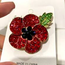 Auf dass wir nicht vergessen 2025 Mohn Anstecknadel UK Gedenk-Abzeichen