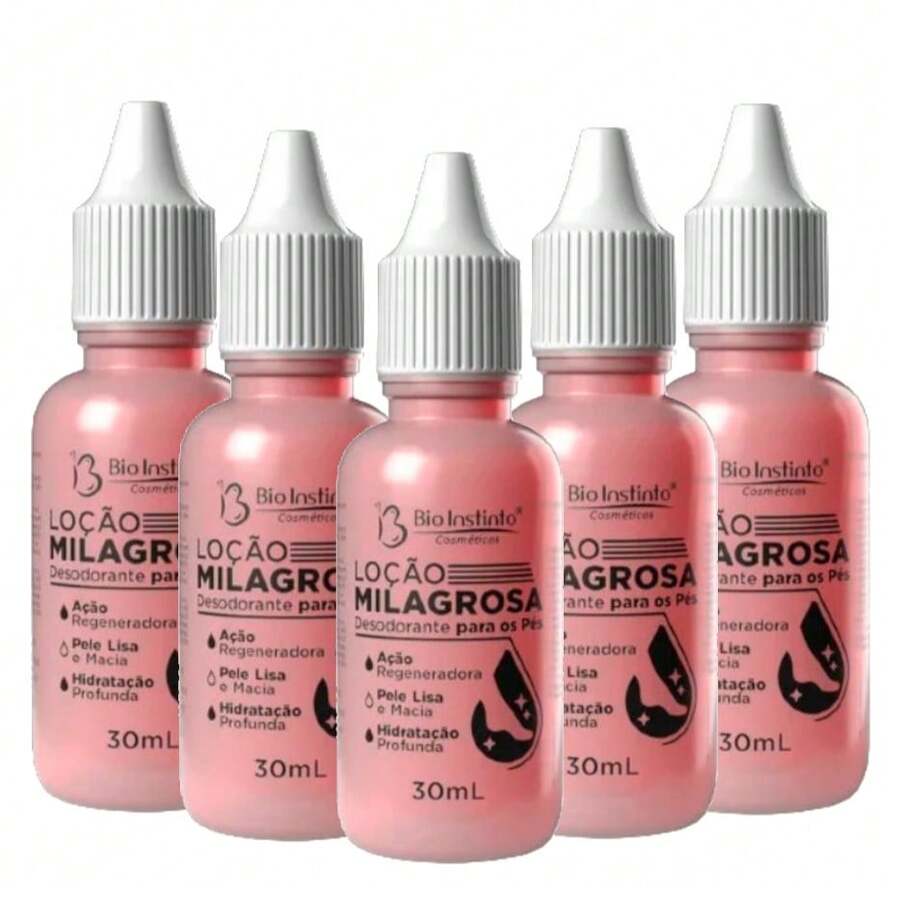 Kit Loção Milagrosa para os pés - Original - Bioinstinto - 5 unidades - Visão 1