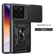Compatible With Redmi A5 4G (Length: 171mm) / POCO C71 4G Phone Case, With Sliding Camera Lens And Stand - Black - View 9