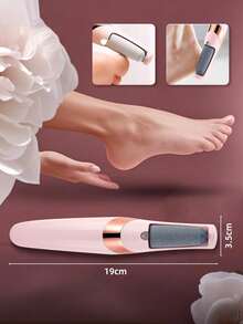 3-Piece Electric Callus Remover Set, Rechargeable & Waterproof With Vacuum Suction System, Professional Foot Care Kit, Wet & Dry Use, High Capacity Battery, High-Speed Motor, Ideal For Home SPA, Travel Foot Care, Bathroom Foot Care, Especially Suitable For Elderly And Athletes, Great Gift For Mother's Day, Christmas, Valentine's Day - Multicolor - View 7