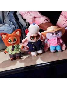 1pc Disney Crazy Judy Hopps, Nick Wilde Action FigureDolly Blind Box Mystery Gift, Suitable For Birthday, Halloween, Christmas, Thanksgiving Gifts