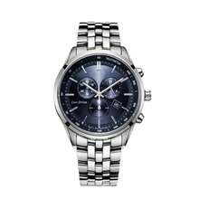 Reloj De Hombre Reloj De Mujer 2025 Newest Men's Quartz Watch With Steel Band Three Eyes And Six Hands Night Light Sports Multifunctional Business Style AAA+ - Hoa hồng - Xem 3