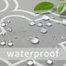 Vip Cotton Linen Fabric TableclothWashable Table ClothWrinkle Free AntiFadingDustProof Table Cover For Kitchen Dining Party Holiday Christmas Buffet Oblong 810 Seats 150x259CM Gray