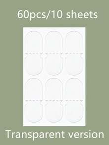 60 unsichtbare Ohraufkleber, hypoallergene Stützaufkleber, geeignet für Rollenspiele und Gesichtskonturierung - transparente vertikale Korrektoren geeignet für Männer und Frauen, unsichtbare hypoallergene Silikon-Ohraufkleber - transparente Anti-Sag-Ohraufkleber, geeignet für Rollenspiele, Cosplay und Partys, geruchlose Stützaufkleber für Gesichtskonturierung, Make-up, günstig, Raumdekoration, Schminktisch, Reisen, Schlafzimmer, Make-up-Accessoires, günstig, Strumpfstopfer, Make-up, Make-up-Utensilien, günstige Sachen, Geschenke, Geschenke für Frauen, Weihnachtsgeschenke