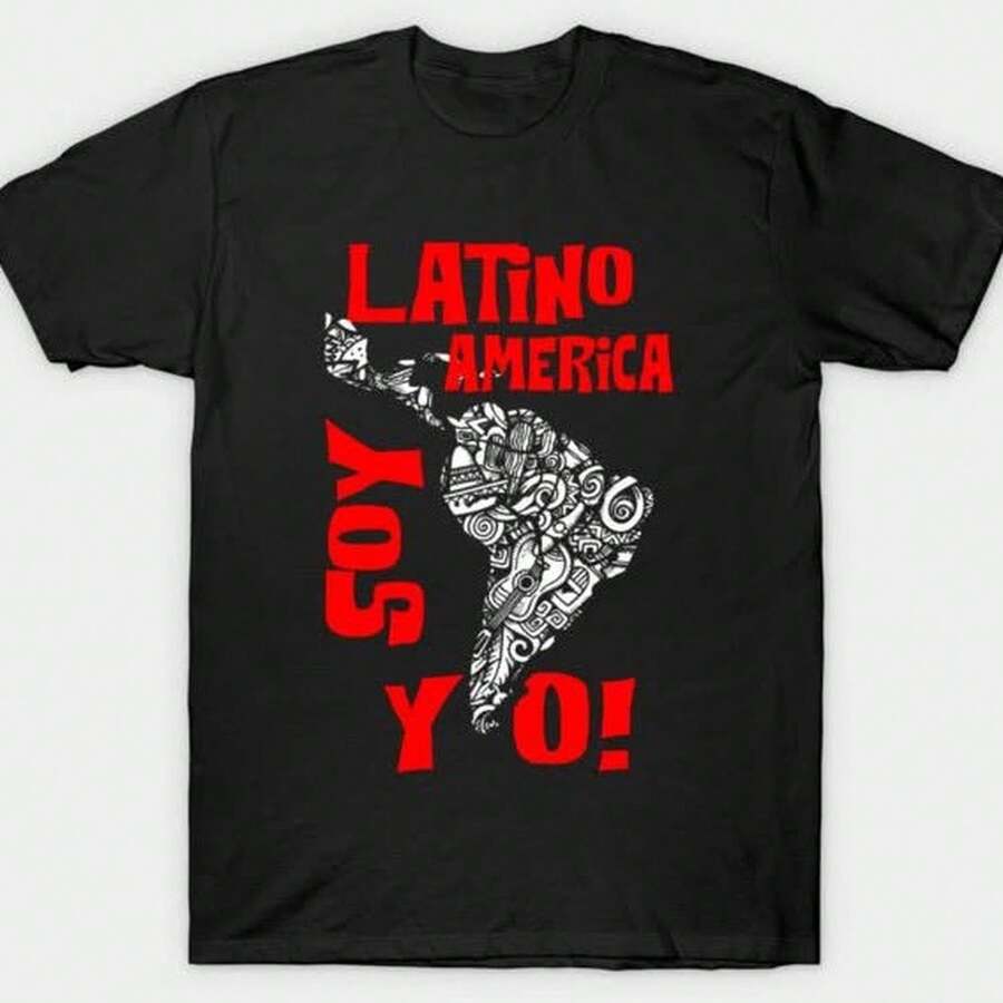 Latino HeaAn You Stand The Heat T1S1Hirt YYQ 180g Cla1ssic Cotton T1S1Hirt220g WoM1en's Essential Cotton Hirt S1oft And ComfortableSuitable For All People, Whether WoM1en Or M1enhighquality Durable Fabric Suitable For All SeaS1ons,Ft To The Touch But Built To LastBreathabletops WoM1en Fall Oui For WoM1en VaC1Ation Oui WoM1en Halloween Costume - Black - View 1