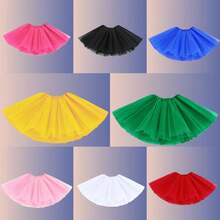 1pc Women's Versatile Tulle Skirt, Suitable For Daily Wear, Dance Performances, And Holiday Parties
