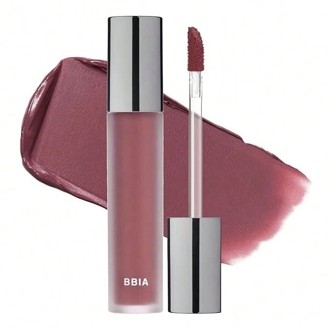 Bbia Last Velvet Lip Tint - Soft & Creamy Matte Finish Lip Stain, Blur Effect With Velvety Texture, Long-Lasting, High Pigment, Lightweight, Non-Drying, Korean Lip Makeup-V37 FEIGN UNMOVED - Hành động bình tĩnh và điềm tĩnh - Xem 1