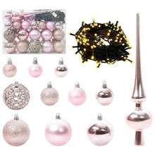 Artificial Hinged Christmas Tree White 150 Cm PE And PVC - White - View 6