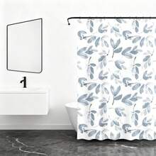Cortina Baño Ducha, Cortina Ducha, Cortina de Ducha, Impermeable, diseño impreso Ideal para proteger baños Material plástico Duradero y duradero Variedad de estilos para evitar la acumulación de moho, patrones como plantas, burbujas, duchas, etc., impermeable y lavable a máquina Tela de PVC , tapa de ojal, cortina de ducha tejida sin forro para decoración de baño tela de poliéster impermeable y lavable a máquina. - Multicolor - Ver 1
