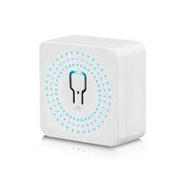 迷你智能 WiFi 灯开关，DIY 双向控制定时器继电器开关，无线应用远程控制，兼容 Alexa 和 Home，无需集线器，16A（仅限 2.4G WiFi）