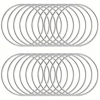 5/10/20pcs 75mm 80mm Handmade Personalized Wedding Gifts, Preferences, Gold Circle Decorative Accessories For Shower Gifts