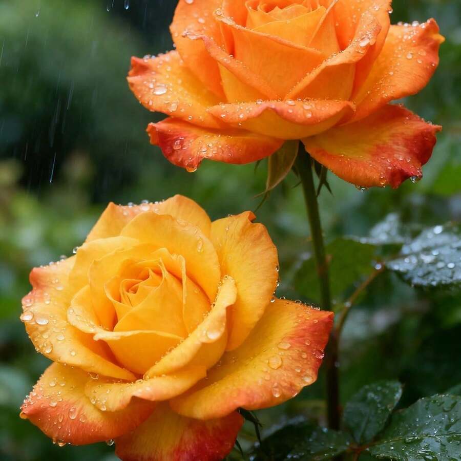100pcs Rose Seeds Climbing Type for Terrace Landscaping Planting Shade-Tolerant Light Fragrance Mixed Color Series Decorative Gardening - Verschiedenfarbig - Übersicht 1
