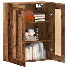 vidaXL Wandschrank Im Altholz-Look 69,5x34x90 Cm Holzwerkstoff - Yellow - View 3