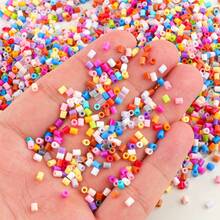 18000+ piezas Juego de cuentas de fusión de 2.6mm de colores variados, cubo de almacenamiento de plástico transparente portátil, colgante DIY, joyería, con tablero de clavijas, diversos patrones según las instrucciones, 5 piezas de llavero, cuerda colgante mixta, accesorios de colgante con borla, regalo para fiesta de Navidad, cumpleaños, Halloween, Juego de recarga de cuentas de fusión de 2.6mm multicolor