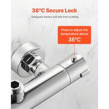 Flush Valves - Spezialventil, dos Löcher, Chromsilber - Ver 3