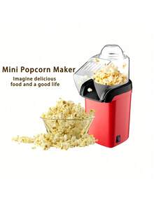 Delicious Hot Air Popcorn, 3-Minute Quick Healthy Popcorn Maker, Red 1200W Electric Hot Air Popcorn Machine, High Popcorn Rate, Fast And Easy To Use, Built-In Measuring Cup And Butter Melting Tray, Easy To Clean - Red - View 6