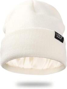 Women Beanie Hat - White - View 1