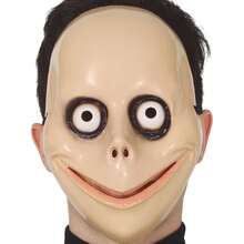 Fiestas Guirca Maschera spaventosa per bambini per costumi e feste a tema, Maschera in plastica con espressione spaventosa e modello di volto, Ideale per Halloween, carnevale e eventi divertenti - Multicolore - Visualizzare 1