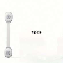 4 pièces Serrure pour enfants grise, serrure adhésive pour tiroir, réfrigérateur, porte de four, serrure de toilette sans perçage, serrure multifonctionnelle pour meubles et cuisine