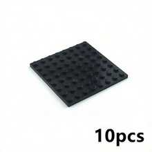 10pcs 8x8 Dot Building Blocks Base Plates Double-Sided Base Children Diy Bricks Toy Compatible With 41539 - Multicolor - View 19