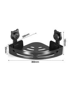 1/2 PCS Modern Corner Storage Rack Without Drilling - Durable ABS Material Bathroom Storage Rack, Toilet Storage Rack, Bathroom Corner Rack, Wall-Mounted Toilet And Washbasin Wall Storage Rack Without Drilling, Halloween And Christmas Gifts