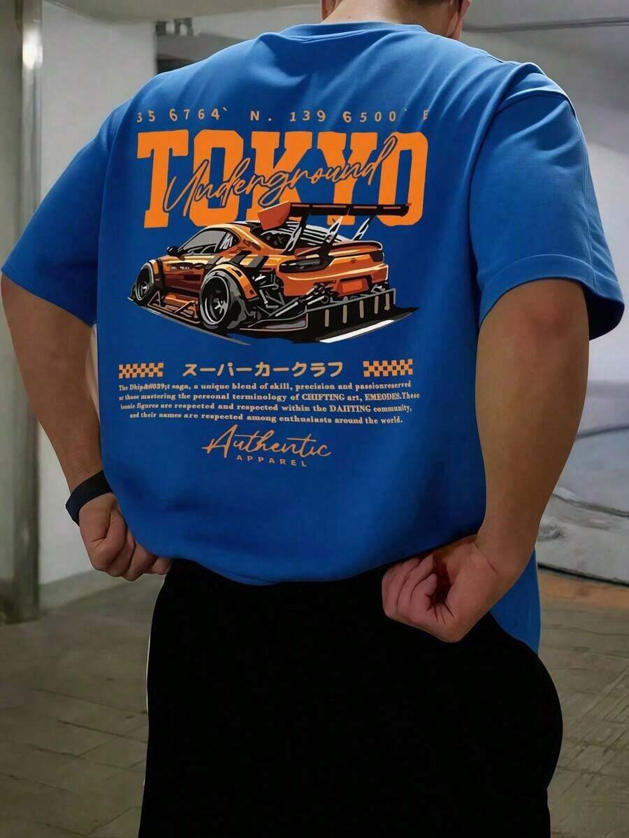 Magliette da uomo - Blu - Visualizzare 1