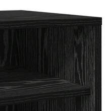 vidaXL Schuhschrank Schwarze Eiche 32 X 35 X 70 Cm Holzwerkstoff - Black - View 9