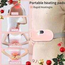 USB Charging, Portable Menstrual Heating Pad, Heating For The Abdomen And Waist During Menstruation, Massage Pad, Electric Heating Belt, For Warming The Waist And Abdomen.Perfect Gift - Gradient - View 10