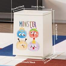 سلة مهملات صغيرة مع غطاء، سلة مهملات منزلية مع غطاء للغرفة المعيشية والحمام والنوم، حجم كبير