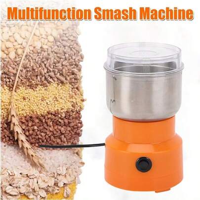 Mini molinillo eléctrico para uso doméstico, triturador de alimentos ultrafino, molinillo de café, molinillo de especias y pimienta, molinillo de granos.