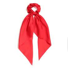 1pc Satin Knot Bow Hair Tie For Women, Korean Style Solid Color Hair Tie With Streamers Ponytail Holders Hair Elastics Hair Rubber Bands Scrunchies Hair Rope Elastic Hair Tie Hair Accessories Head Accessories Elastic Band - Multicolor - View 12