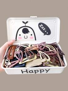 60 piezas/Set Pasadores de pelo con efecto ombre de colores brillantes, caja completa de pasadores de pelo con tonos pastel de color macaron en rosa, amarillo claro y otros tonos suaves - Adecuado para niñas y mujeres, dulce y romántico, agregando destellos lindos a los peinados adolescentes, excelente para el estilo diario y como regalo, accesorios Y2k, pasadores de garra, pinzas de pelo, pasadores de pelo, barrettes