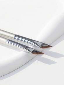 1/2/3/4/5支装精细斜角眼线刷，细斜扁眉毛化妆美妆工具，眉刷，眼影刷，螺旋刷 - 彩色 - 查看 9