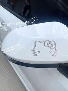 4PCS  3D Cartoon PVC Sticker, Shiny Glossy, Self-Adhesive Front Car, Mobile Phone, Laptop - Single Use, Asymmetrical Shape Room Decor Home Decor Stickers Wall Decor Personalized Wall Stickers Funny Stickers Personalised Stickers Scrapbook Supplies Scrapbook Kitchen Decor