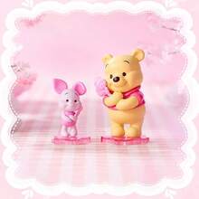 Miniso Disney Winnie The Pooh Cherry Blossom Season Series Spring Whisper Figure Blind Box, Sakura Pink Coating, Exquisite PVC Material, Pooh And Friends Shape, Desktop Cute Decoration & IP Collection Ornament(1 PC Random Delivery) - Multicolor - View 5