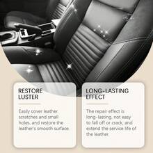 rayhong Leather Filler Paste, Car Seat Scratch Repair, Sofa Leather Restoration And Repair Paste - Multicolor - View 3