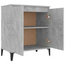 vidaXL Sideboard Betongrau 60x35x70 Cm Holzwerkstoff - Grigio - Visualizzare 4