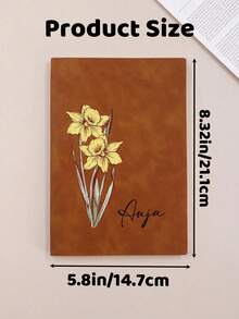 1pc Customized Personalized Notebook, Can Customize Name, Notebook, Work Notebook, Small Notebook, Diary, Writing Journal, Blank Notebook, Paperage Notebook - Multicolor - View 4