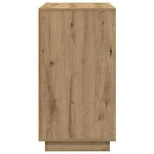 vidaXL Handgefertigtes Eichen-Sideboard, 80 x 34 x 75 cm