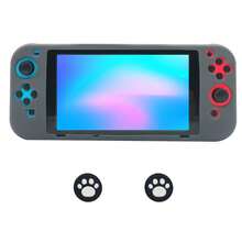 一套游戏保护套 + 2 个摇杆帽，防滑、防摔、防尘、防汗，提升游戏体验 - 彩色 - 查看 1