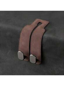 Hidden Double Hook Car Rear Seat Storage - Alloy Reinforced Load-Bearing, Firm Stitching, Durable Seat Backrest Hook, Universal For Various Car Models - Multicolor - View 12